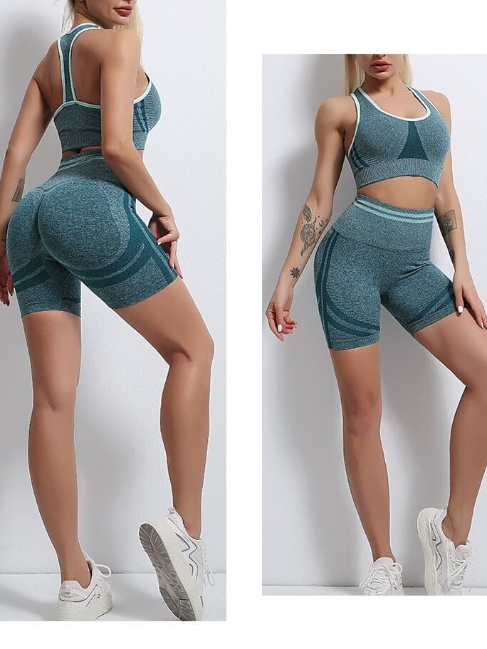 Ensemble Sport Short Push Up Et Brassière | Yogaova
