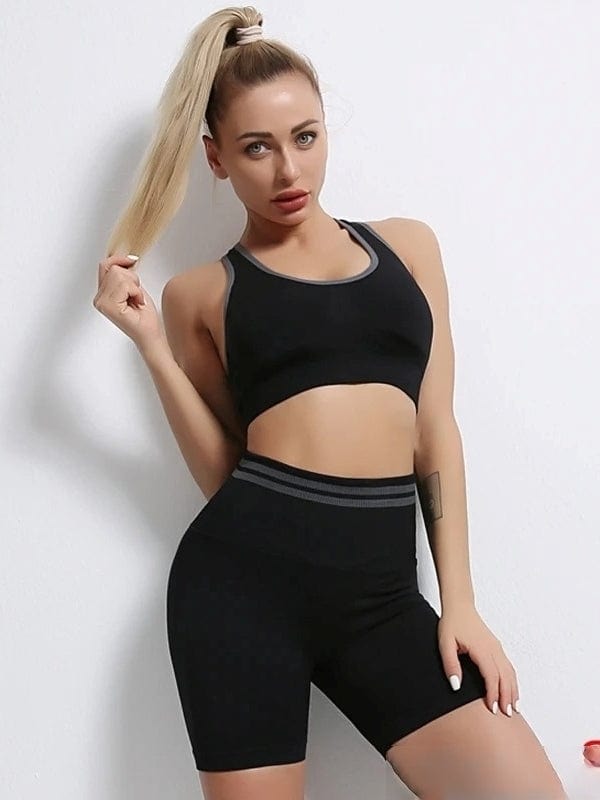 Ensemble Sport Short Push Up Et Brassière | Yogaova
