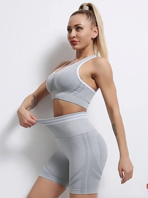 Ensemble Sport Short Push Up Et Brassière | Yogaova