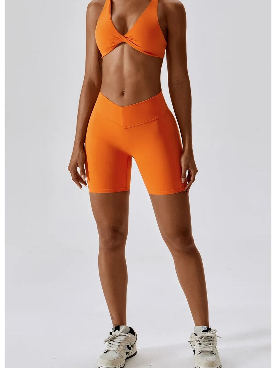 Ensemble Sport Short Sculptant et Soutien-Gorge | Yogaova