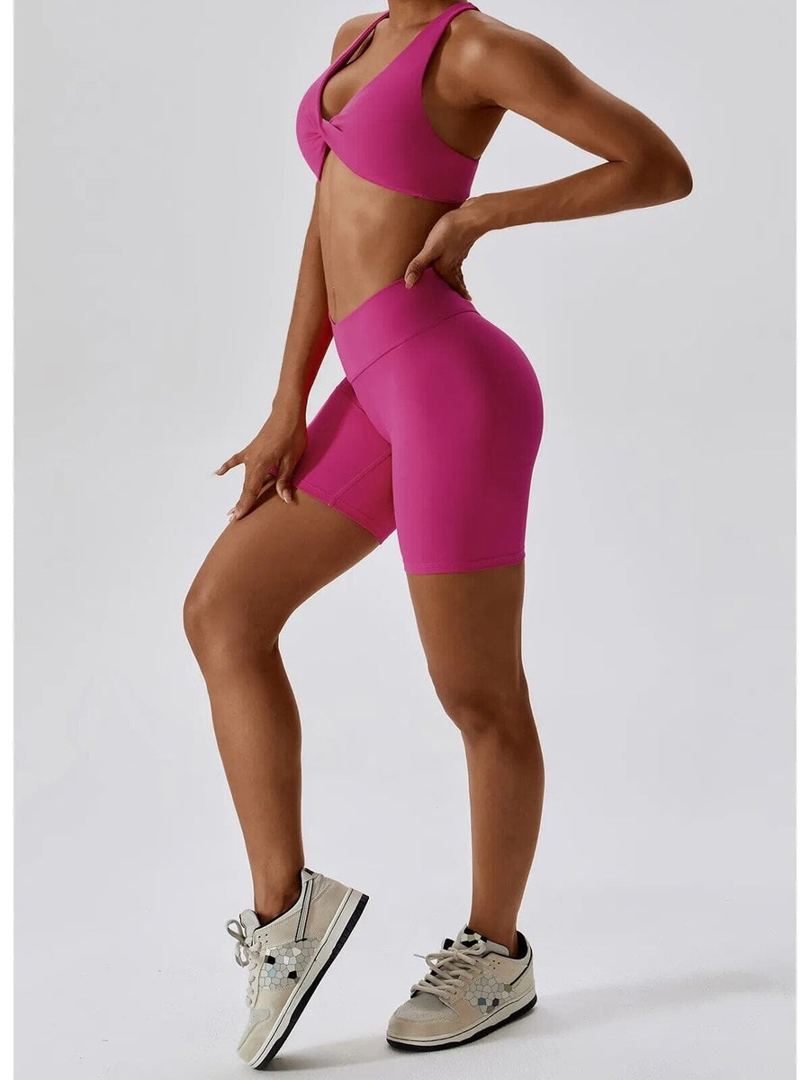 Ensemble Sport Short Sculptant et Soutien-Gorge | Yogaova