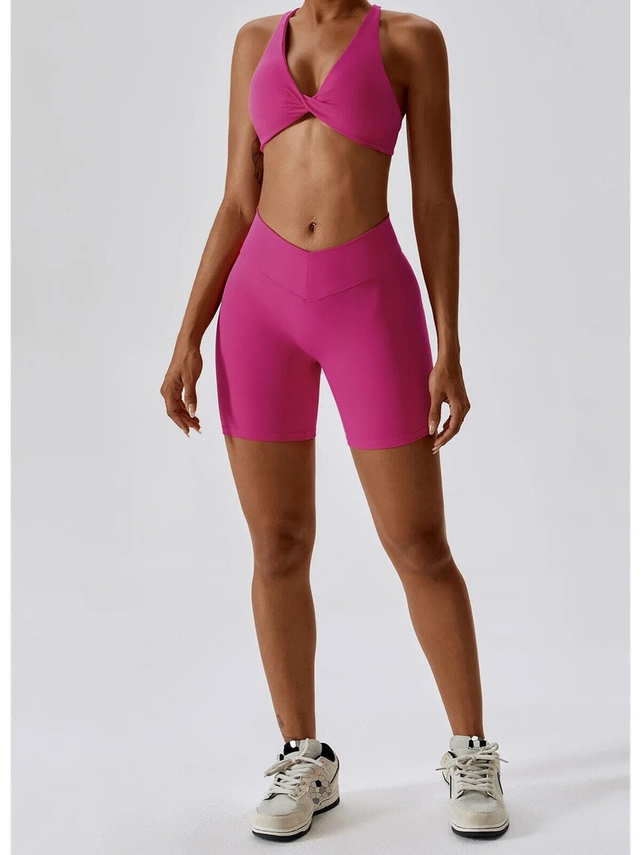 Ensemble Sport Short Sculptant et Soutien-Gorge | Yogaova