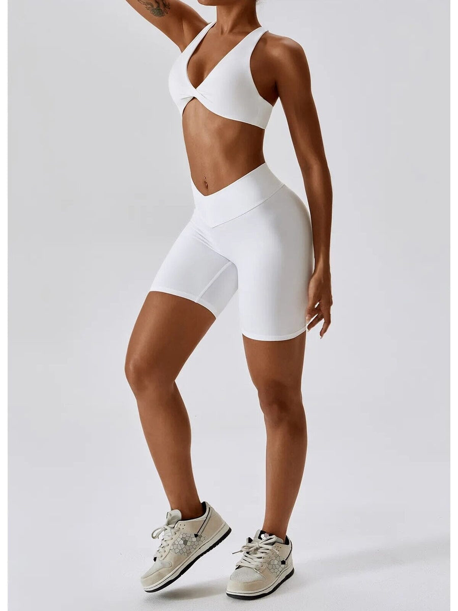 Ensemble Sport Short Sculptant et Soutien-Gorge | Yogaova