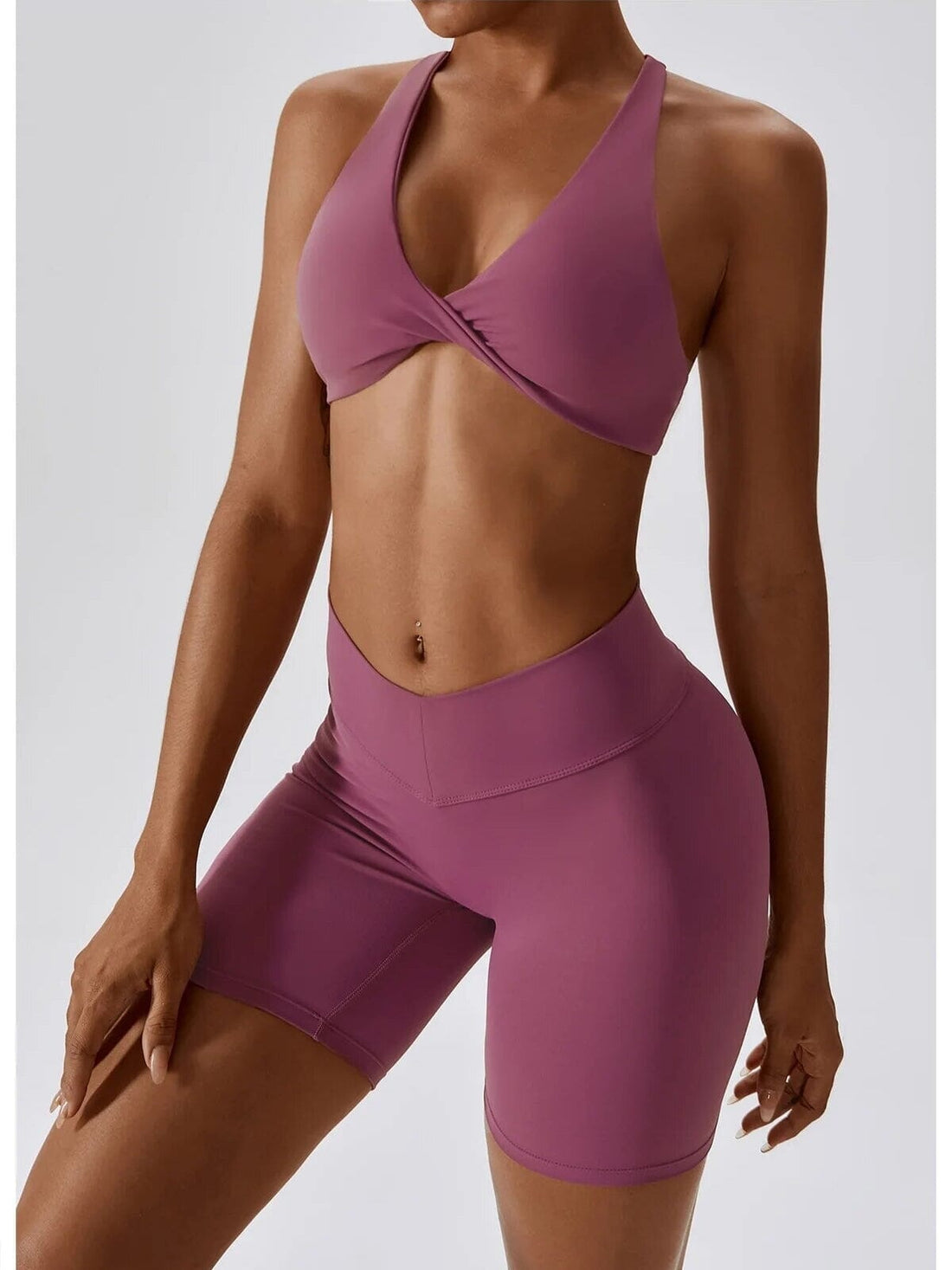 Ensemble Sport Short Sculptant et Soutien-Gorge | Yogaova