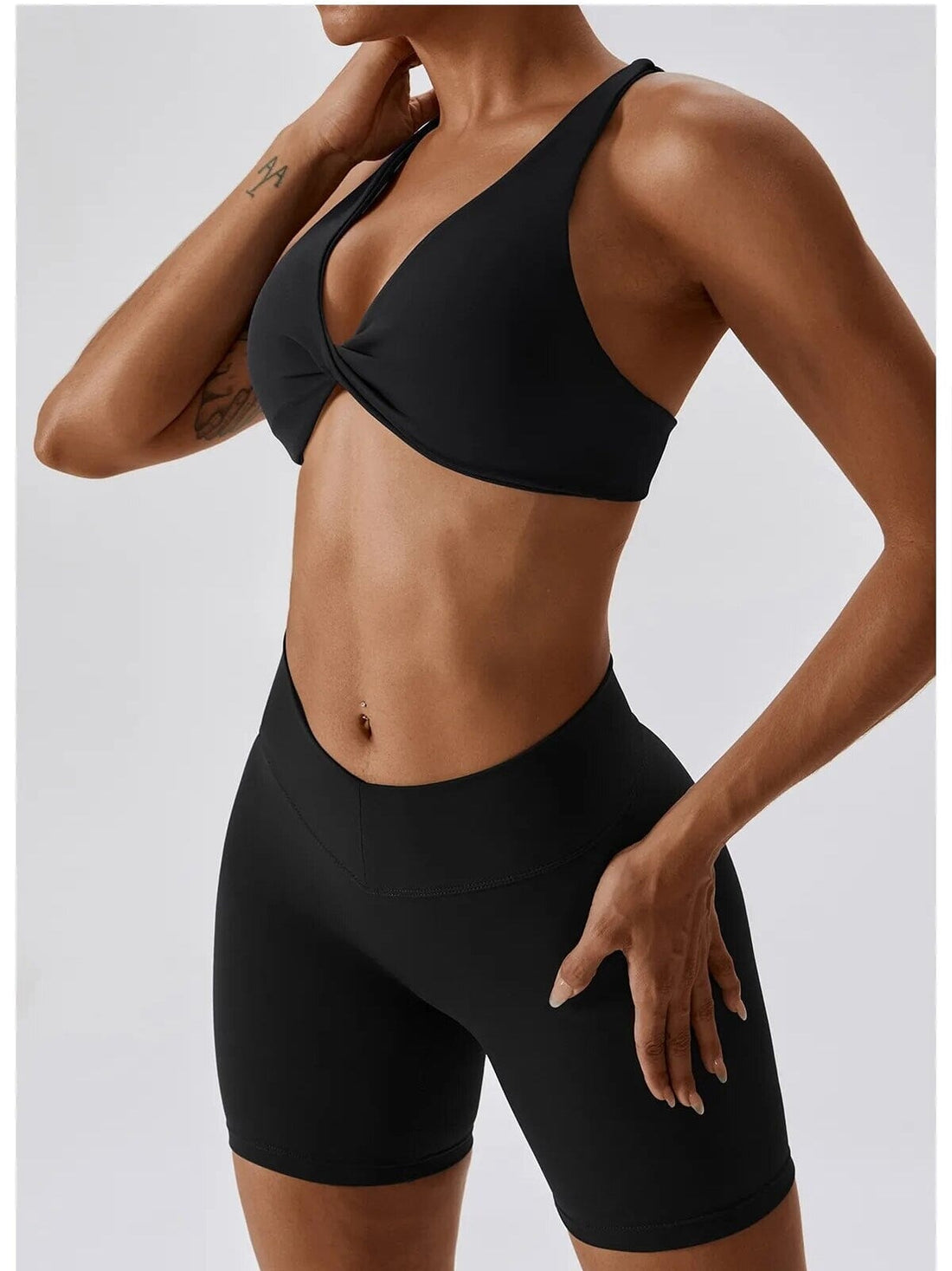 Ensemble Sport Short Sculptant et Soutien-Gorge | Yogaova