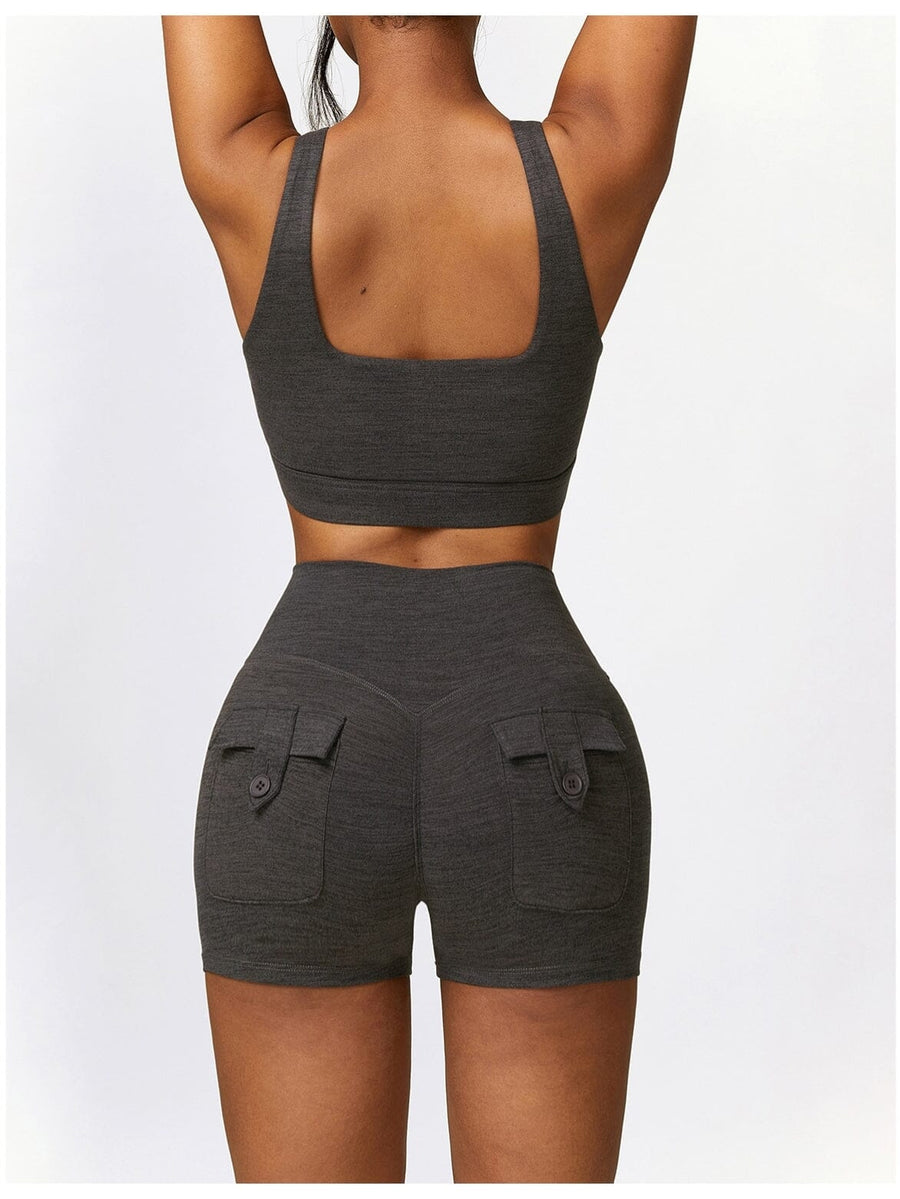 Ensemble Sport Short Sport Sculptant - Joséphine | Yogaova