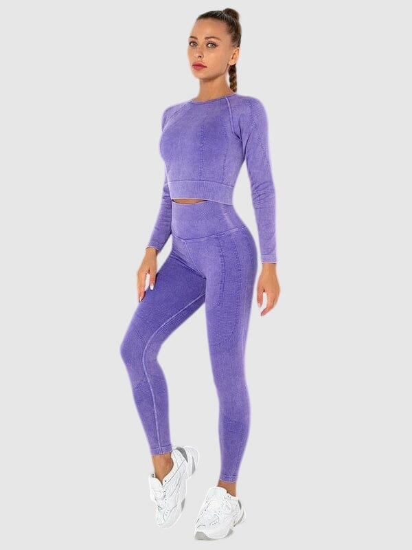 Ensemble Sport Teinté Délavé | Yogaova