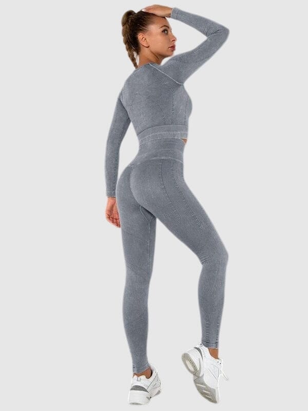 Ensemble Sport Teinté Délavé | Yogaova