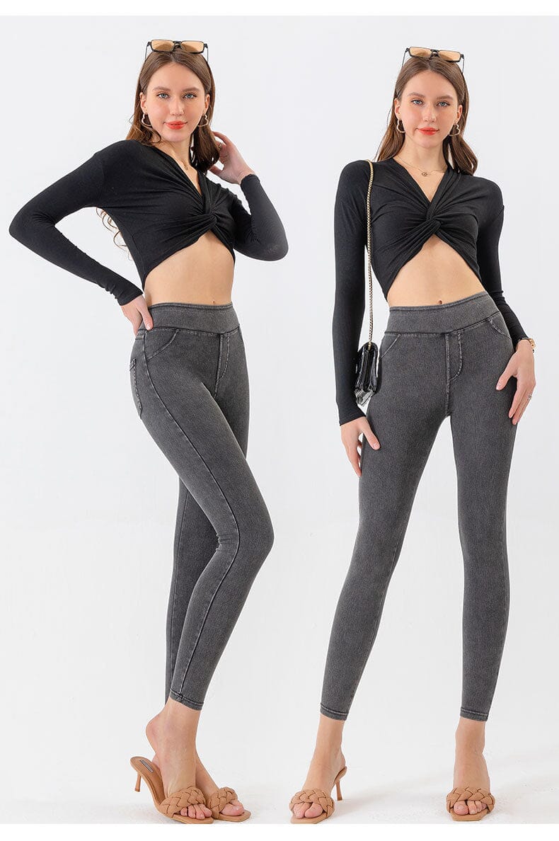 Jegging Gainant Taille Haute | Yogaova