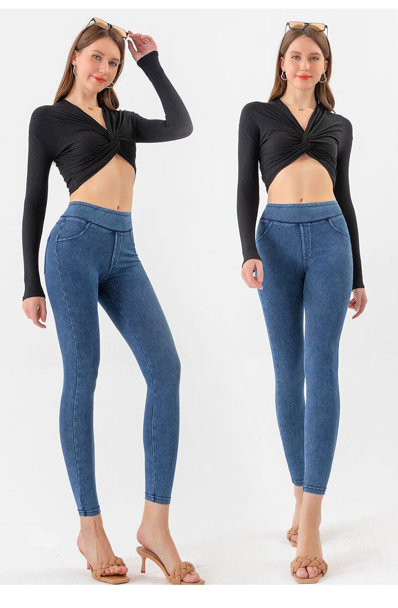 Jegging Gainant Taille Haute | Yogaova
