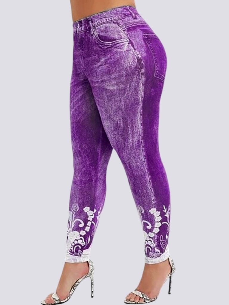 Jegging Grande Taille - Taille Haute | Yogaova