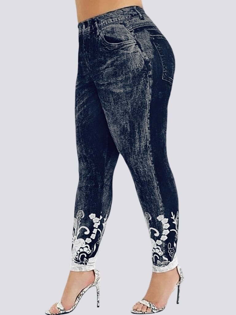 Jegging Grande Taille - Taille Haute | Yogaova