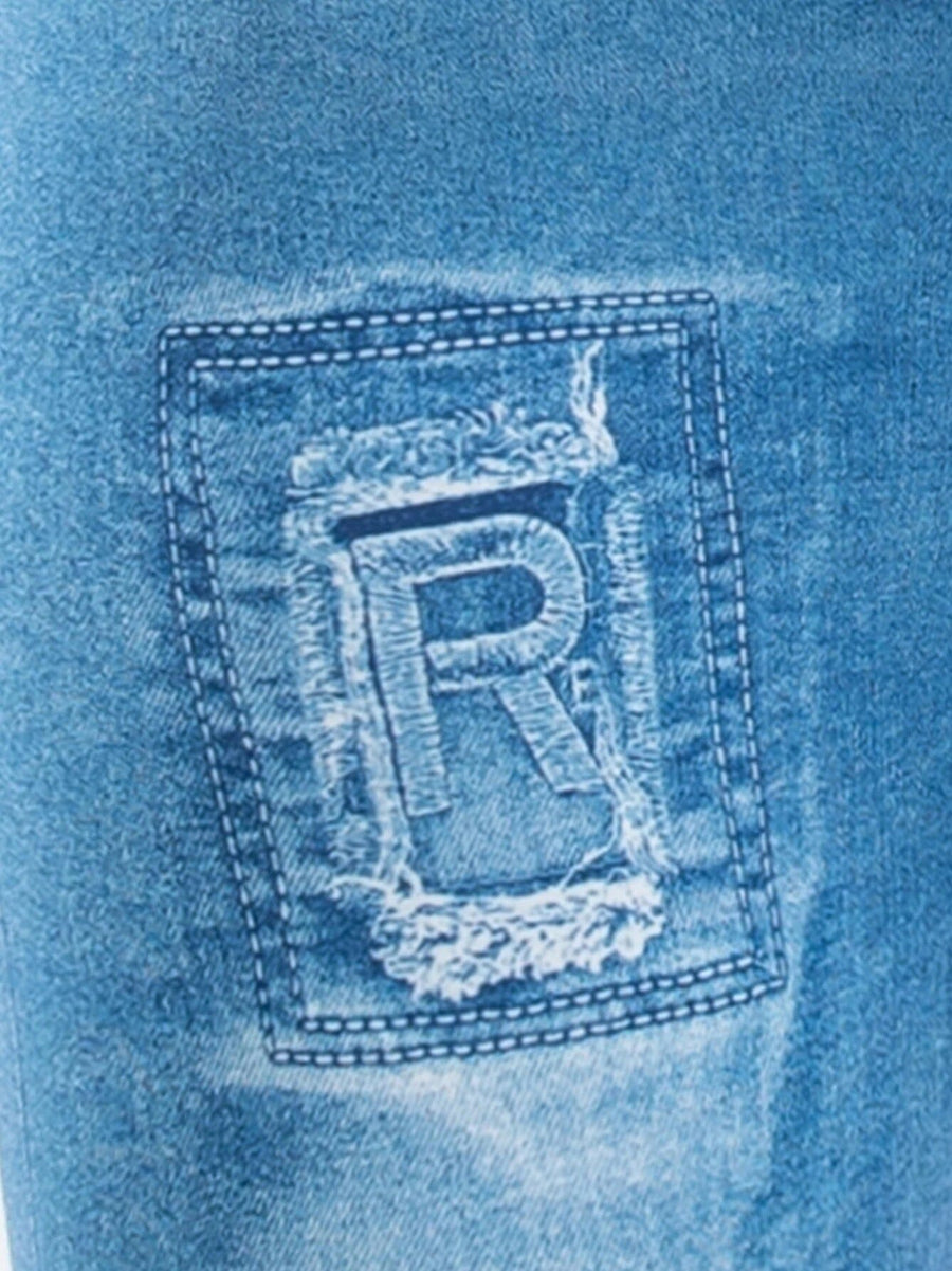 Jegging Imitation Denim | Yogaova