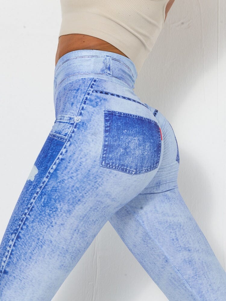 Jegging Push Up Taille Haute | Yogaova