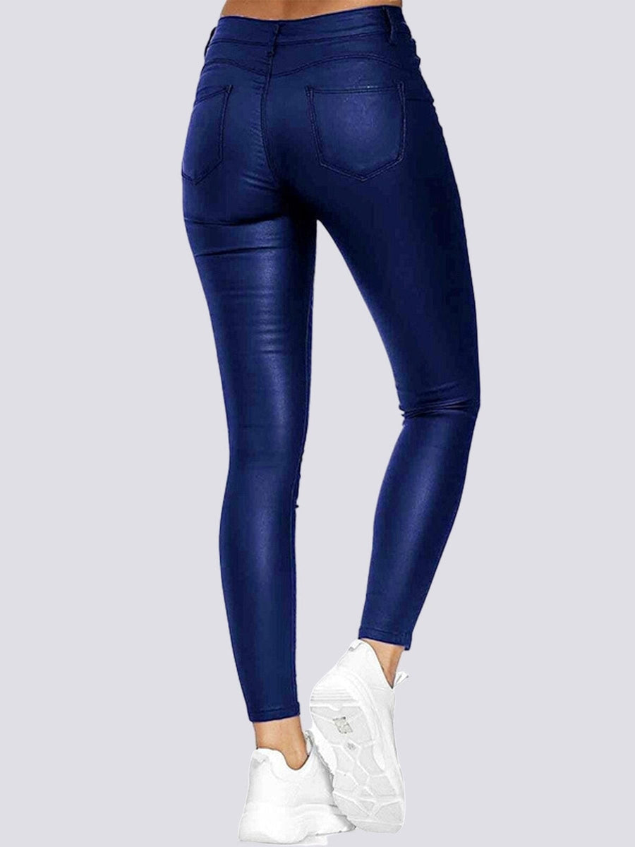 Jegging Simili Cuir | Yogaova