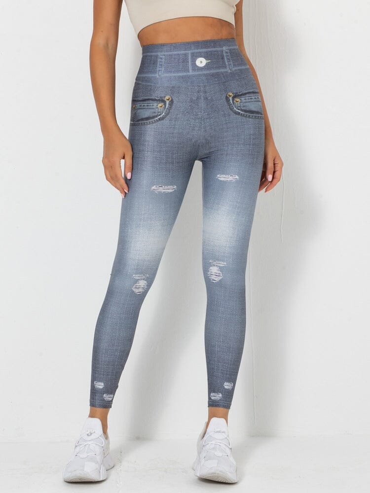 Jegging Taille Haute Galbant | Yogaova