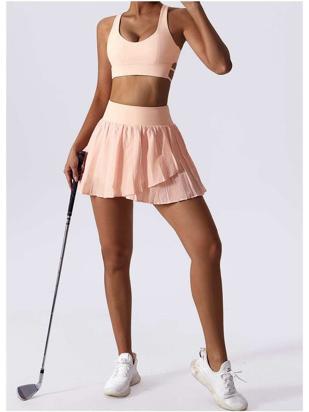 Jupe Sport Avec Short | Yogaova