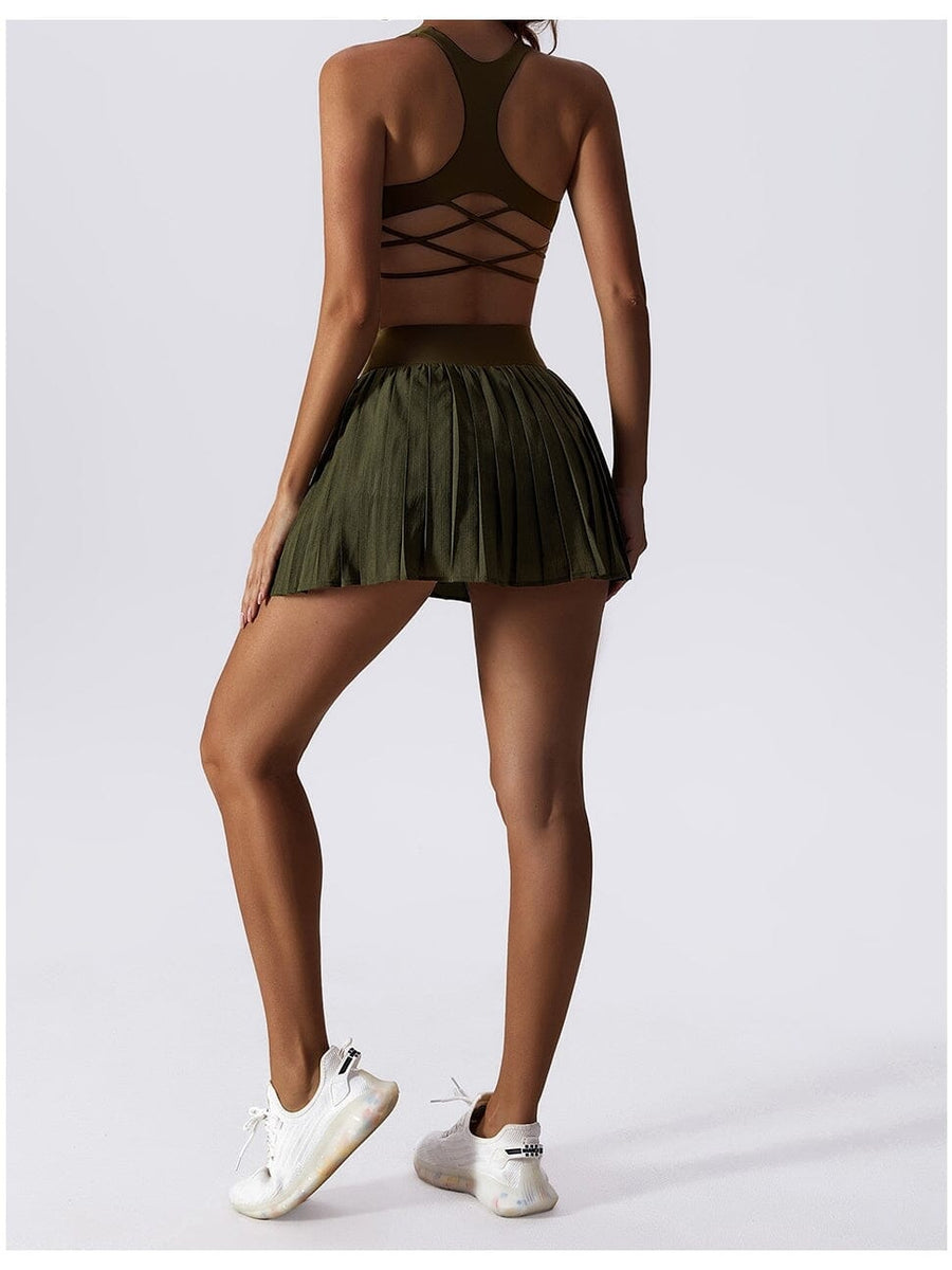 Jupe Sport Avec Short | Yogaova