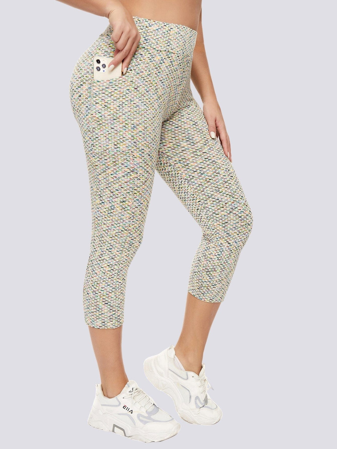 Legging 3/4 Push Up Poche | Yogaova