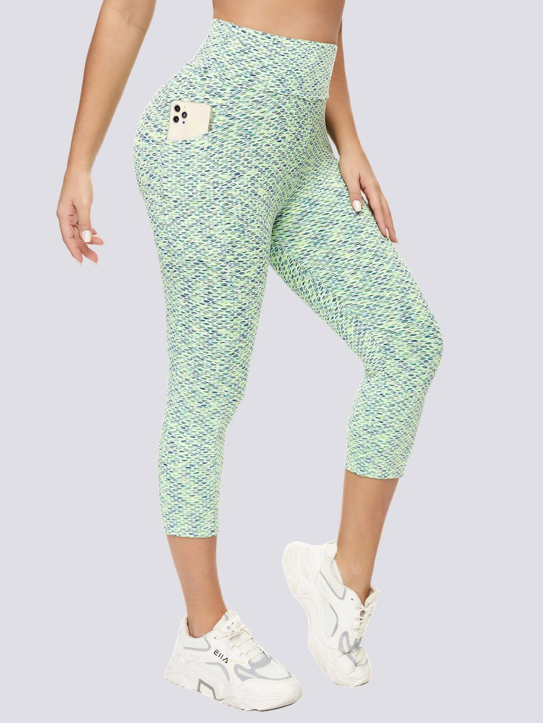 Legging 3/4 Push Up Poche | Yogaova