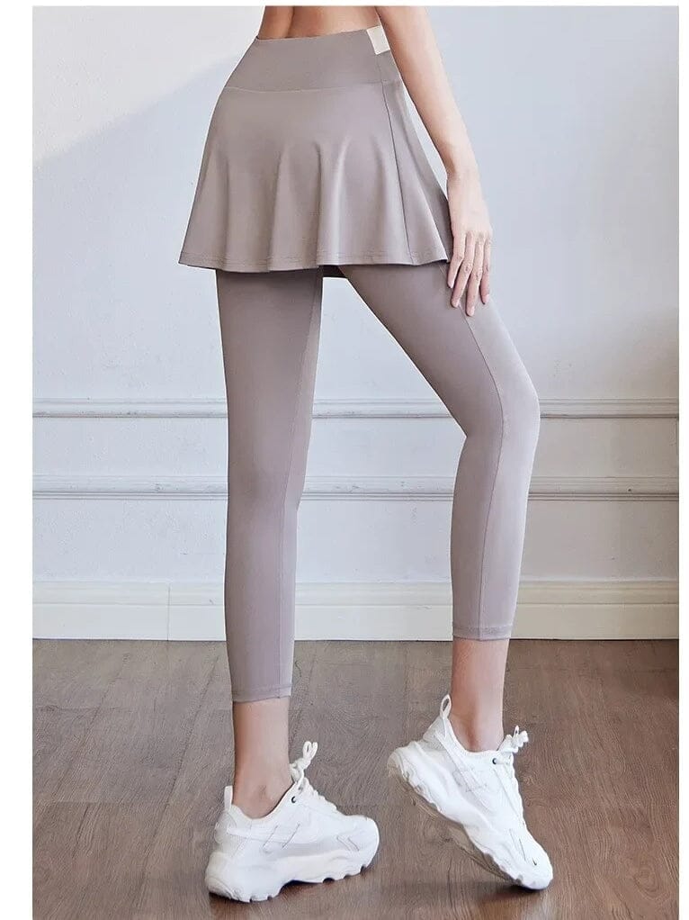 Legging 7/8 avec Jupe | Yogaova