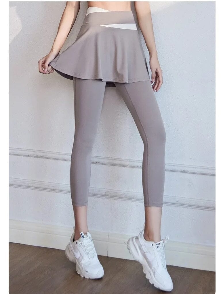 Legging 7/8 avec Jupe | Yogaova