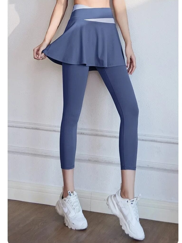 Legging 7/8 avec Jupe | Yogaova