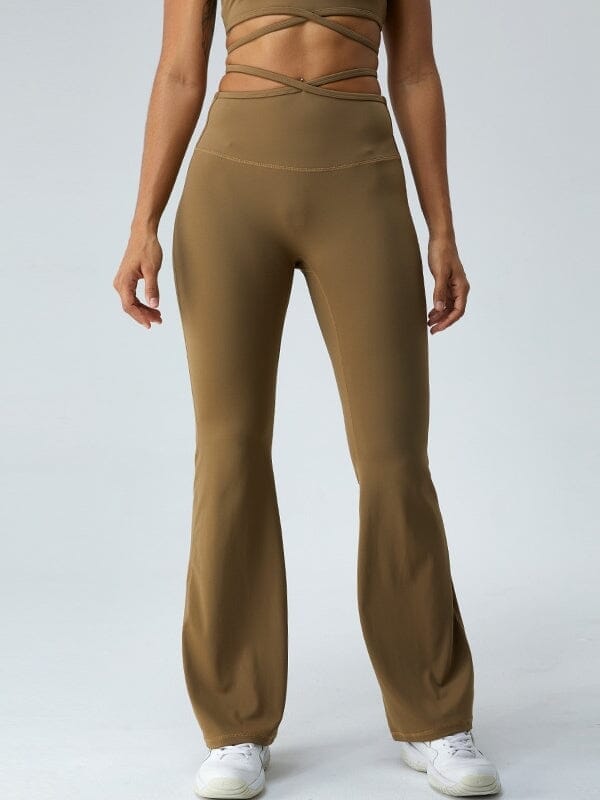 Legging Ample Taille Croisée - Evasé | Yogaova