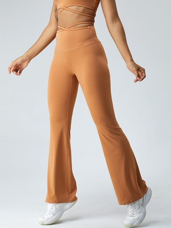 Legging Ample Taille Croisée - Evasé | Yogaova
