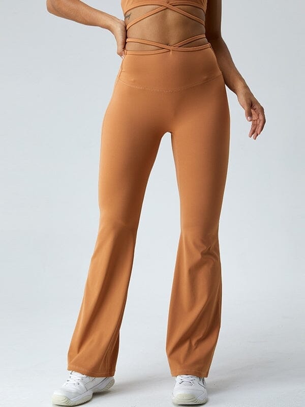 Legging Ample Taille Croisée - Evasé | Yogaova