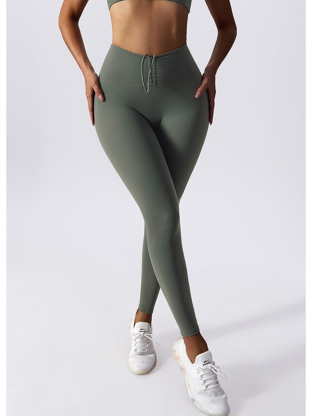 Legging avec Cordon De Serrage (Push Up) | Yogaova