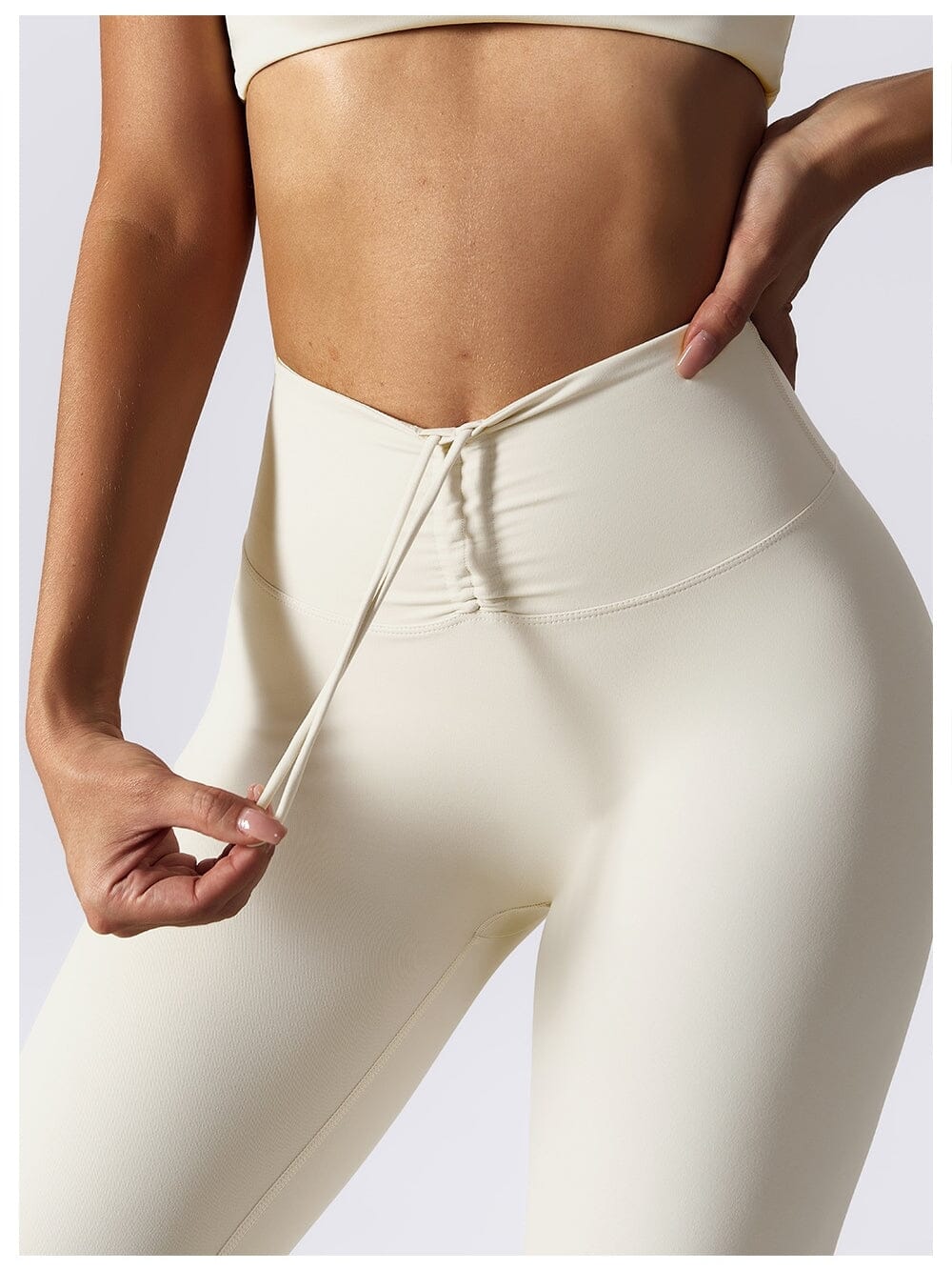 Legging avec Cordon De Serrage (Push Up) | Yogaova