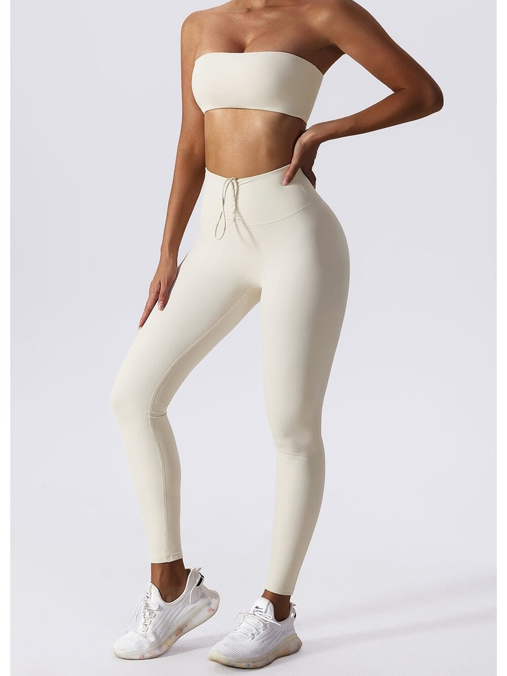 Legging avec Cordon De Serrage (Push Up) | Yogaova