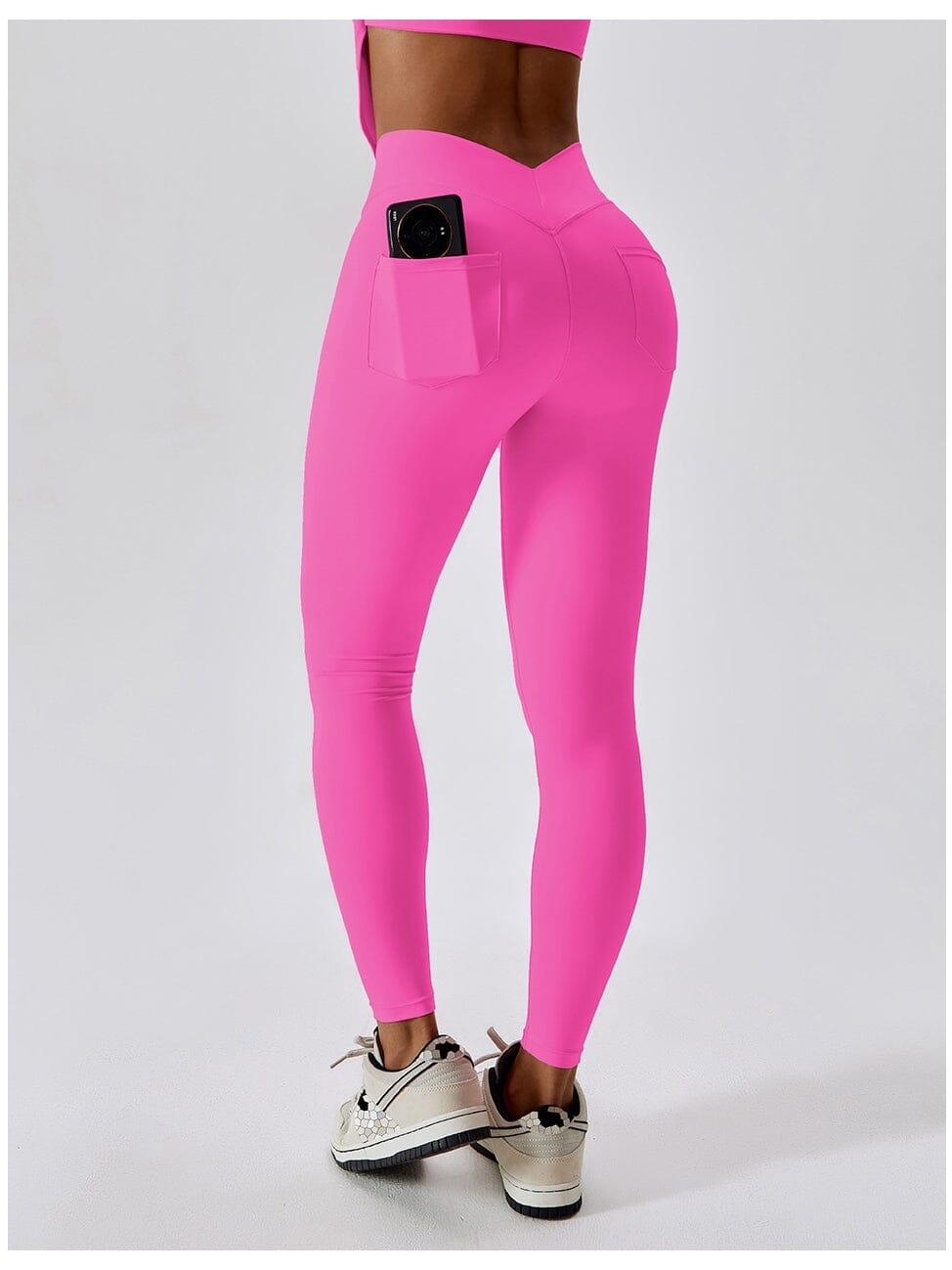 Legging Avec Poche Arrière Sport - Sans Couture | Yogaova