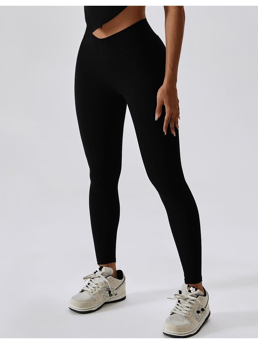 Legging Avec Poche Arrière Sport - Sans Couture | Yogaova