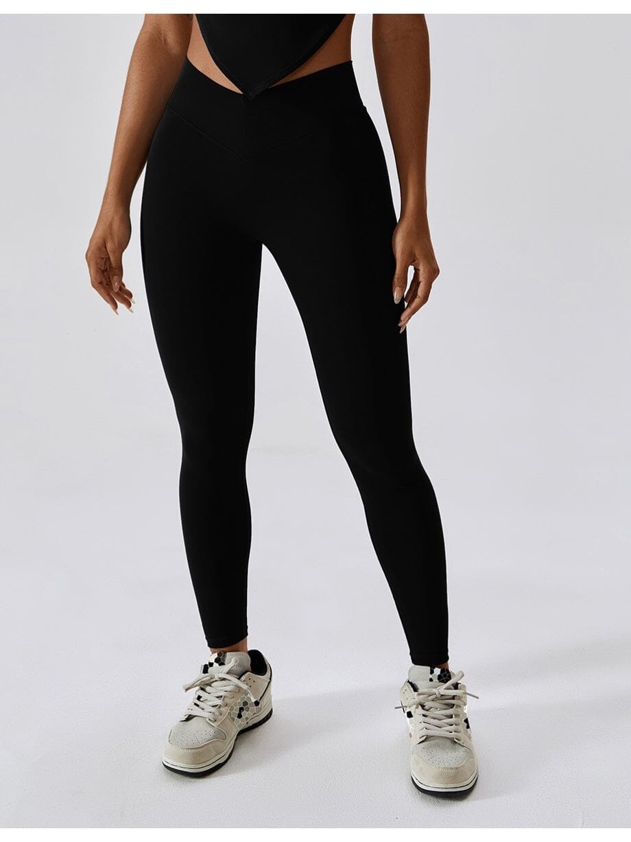 Legging Avec Poche Arrière Sport - Sans Couture | Yogaova