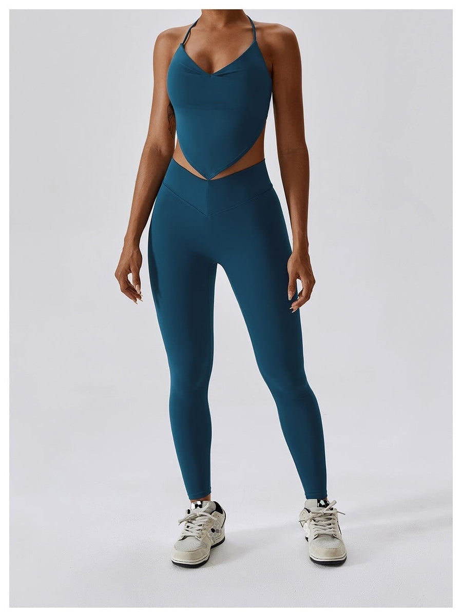 Legging Avec Poche Arrière Sport - Sans Couture | Yogaova