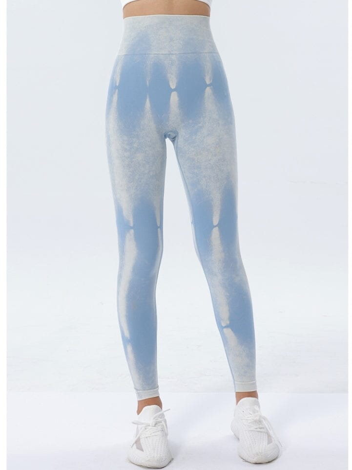 Legging Bleu Push Up | Yogaova