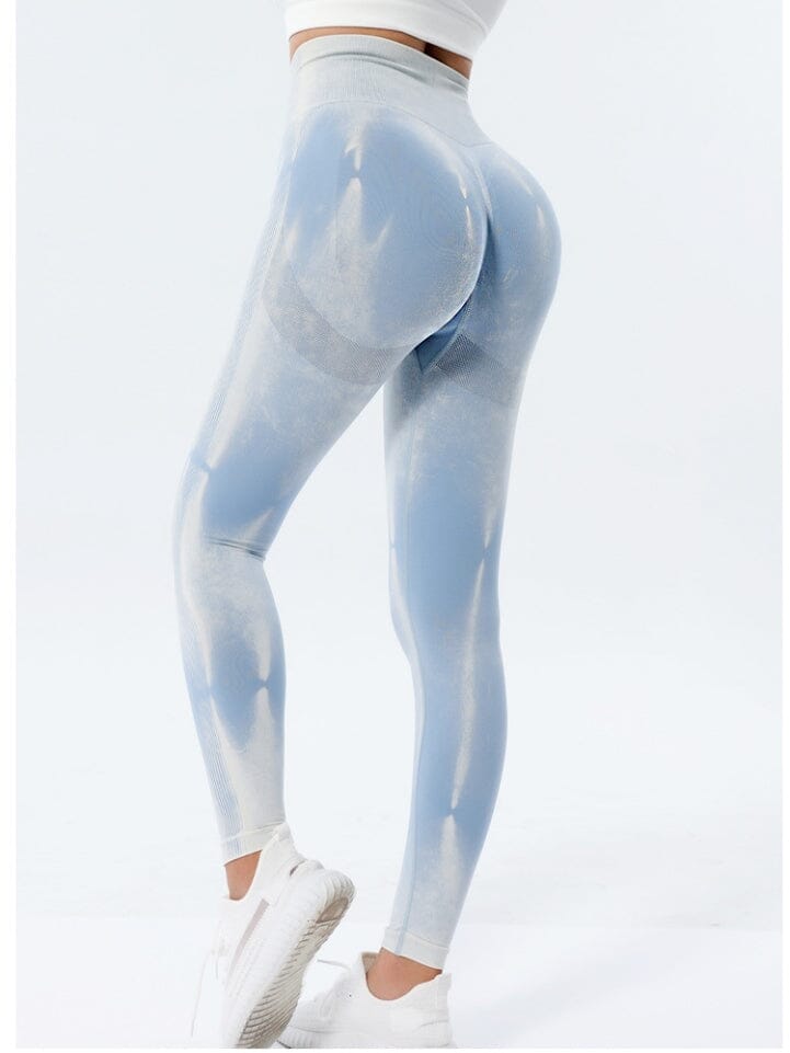 Legging Bleu Push Up | Yogaova