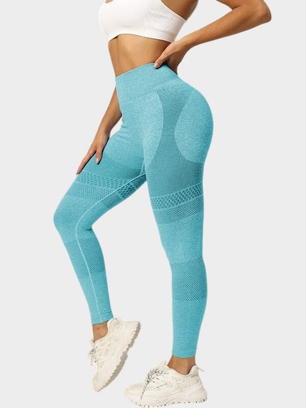 Legging Ceinture Large Sans Couture Sport | Yogaova