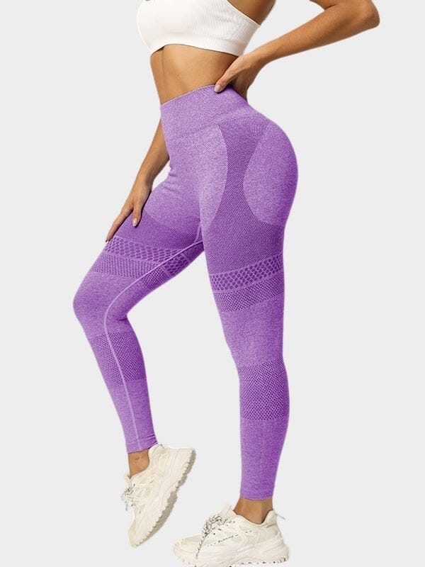 Legging Ceinture Large Sans Couture Sport | Yogaova