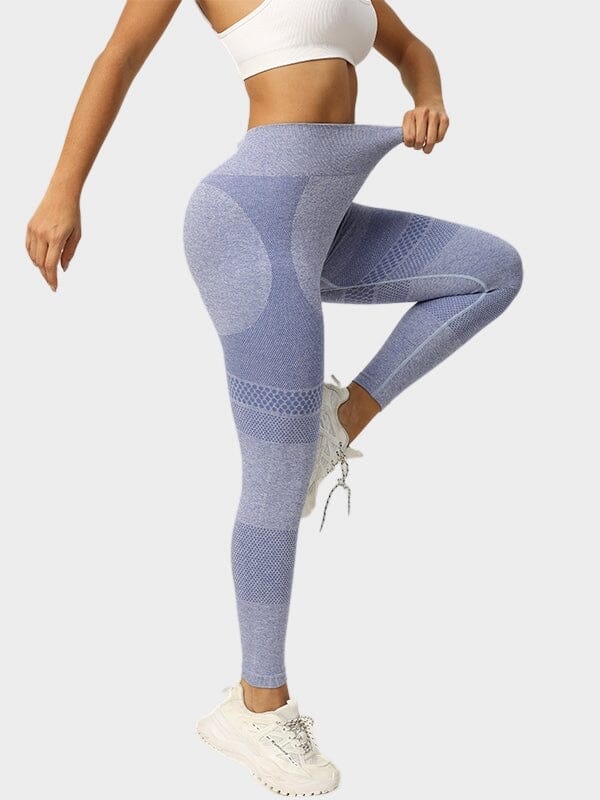 Legging Ceinture Large Sans Couture Sport | Yogaova
