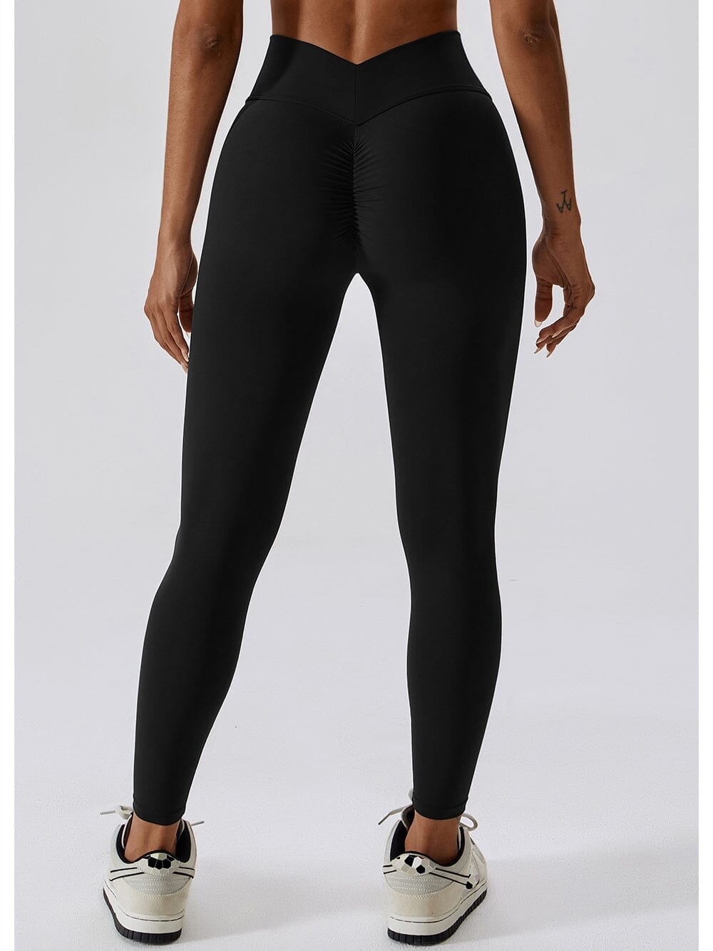 Legging Ceinture Vente Plat Push Up (Sans Couture) | Yogaova