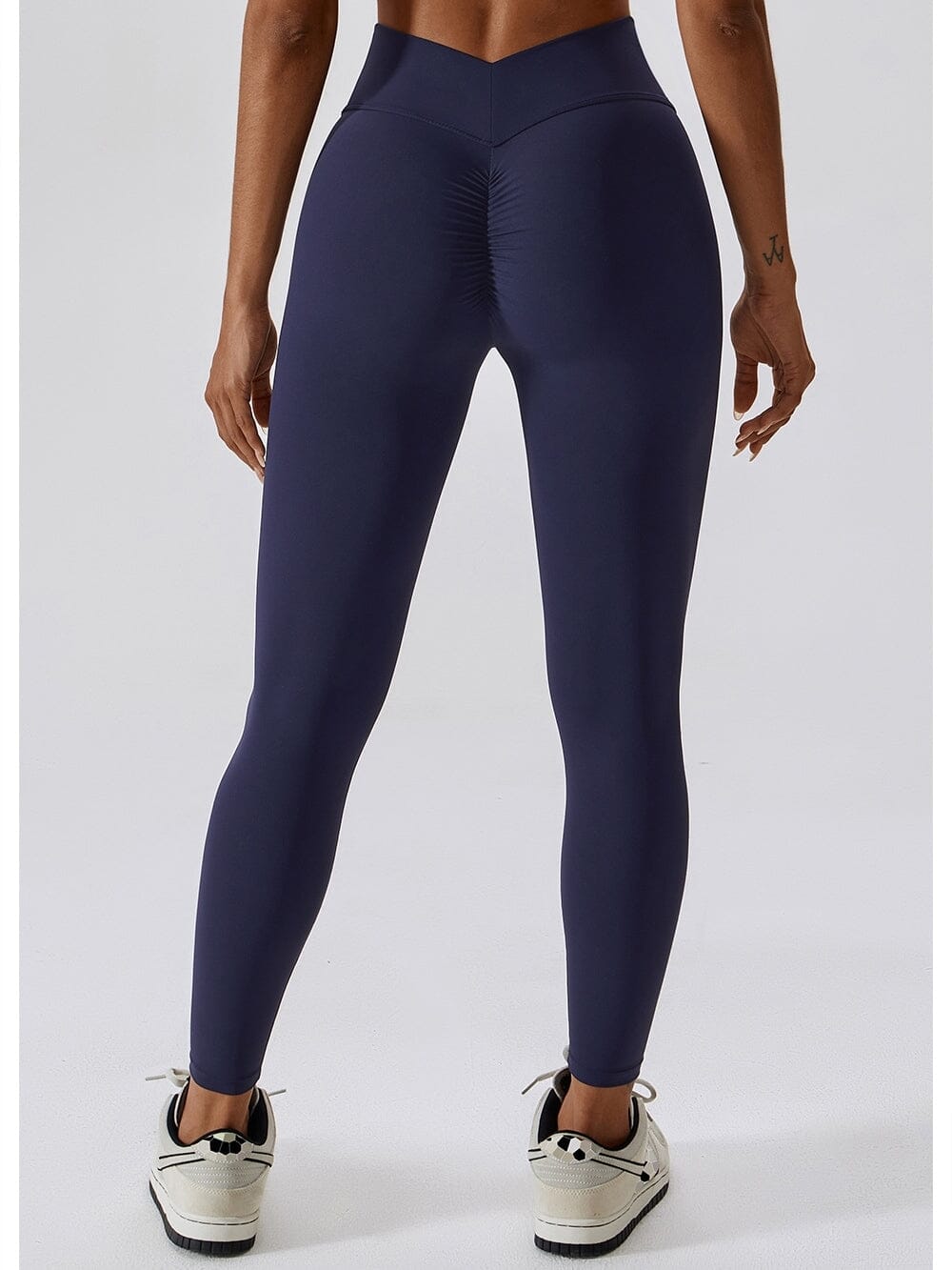 Legging Ceinture Vente Plat Push Up (Sans Couture) | Yogaova