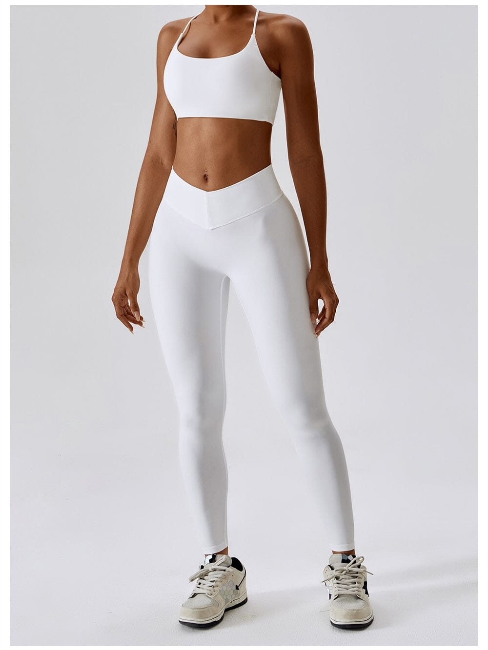 Legging Ceinture Vente Plat Push Up (Sans Couture) | Yogaova