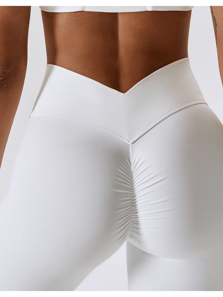 Legging Ceinture Vente Plat Push Up (Sans Couture) | Yogaova