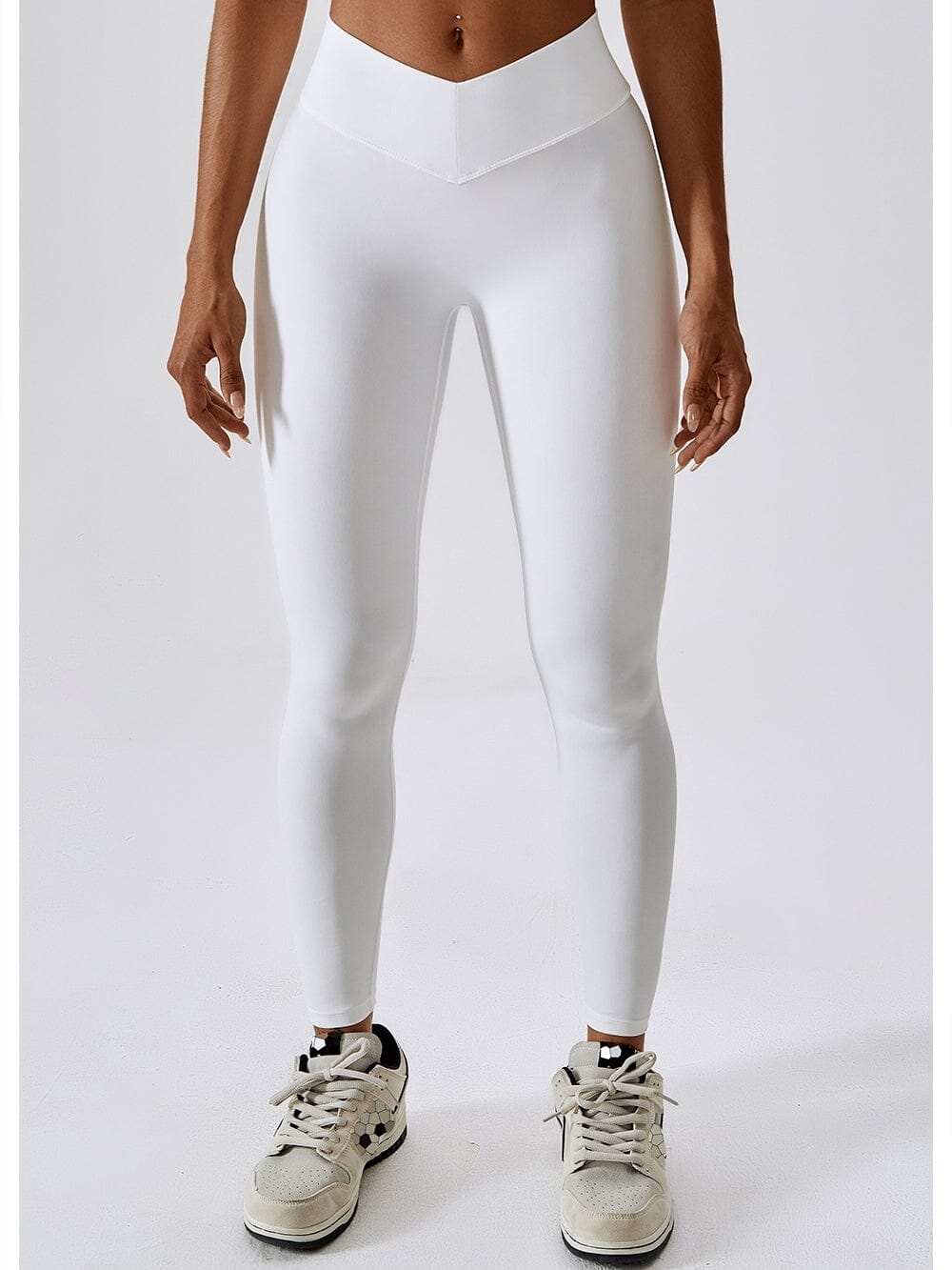 Legging Ceinture Vente Plat Push Up (Sans Couture) | Yogaova