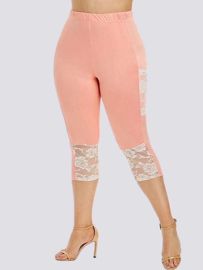 Legging Court Grande Taille (Poche) | Yogaova