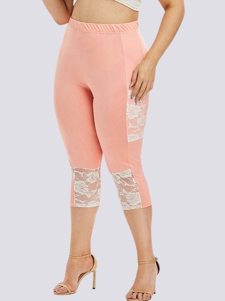 Legging Court Grande Taille (Poche) | Yogaova