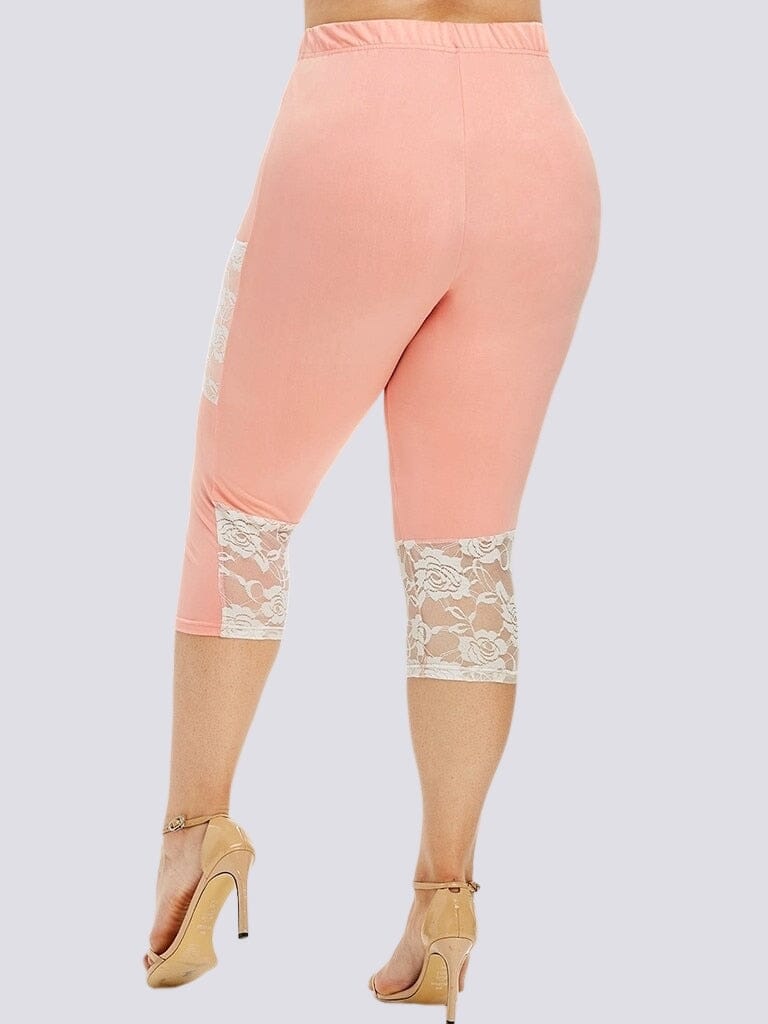 Legging Court Grande Taille (Poche) | Yogaova